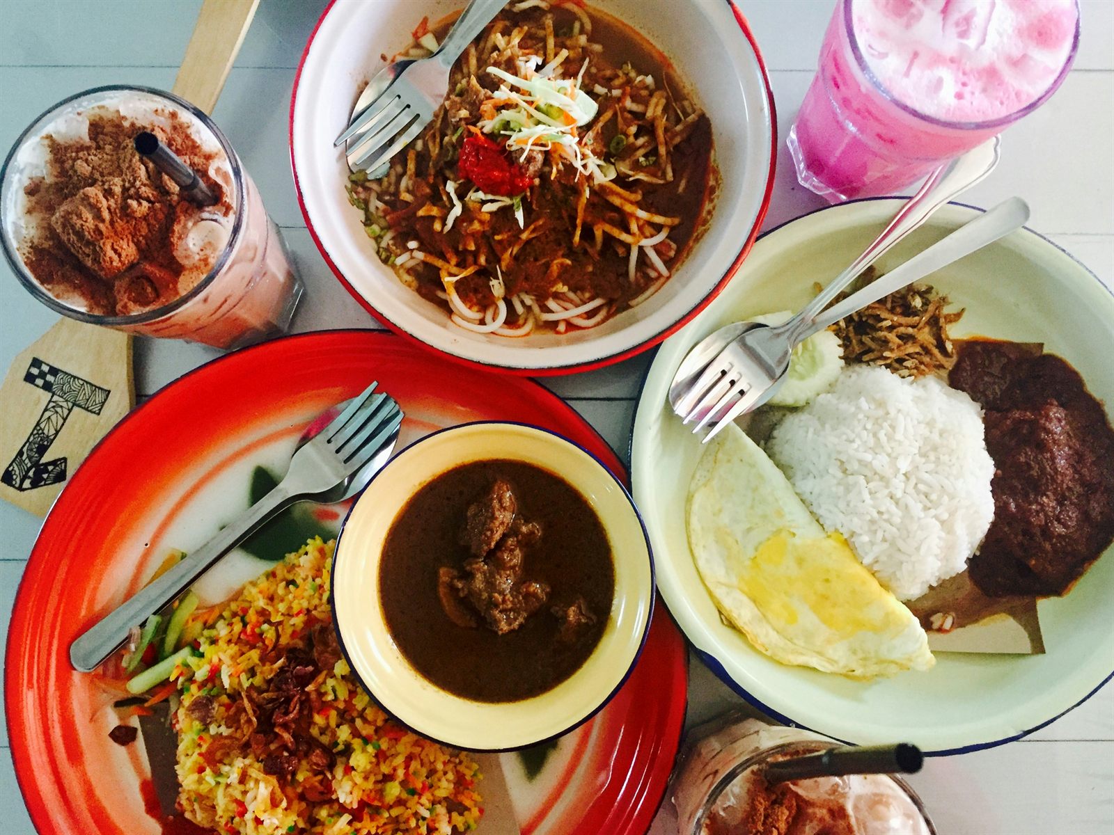 Sahib Bistro mamak spread